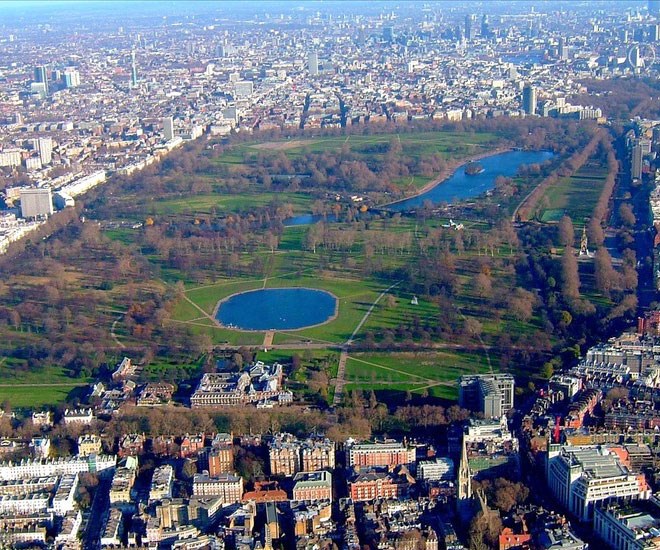 Кенсингтонские сады считаются одними из самых спокойных парков Лондона.