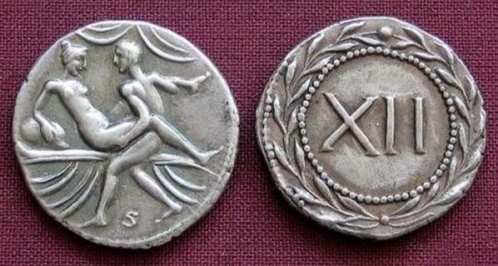 Жители использовали римские монеты предыдущих десятилетий