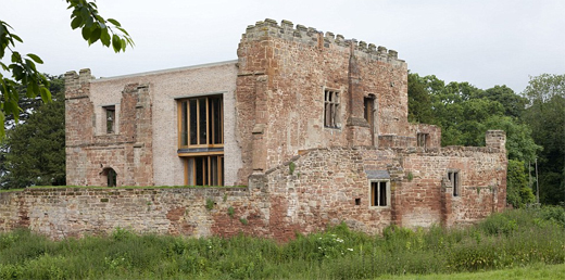Коттедж, построенный в руинах разрушенного замка, получил престижную архитектурную премию