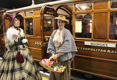 Самый старый вагон метро примет участие в параде Лорд-Мэра
