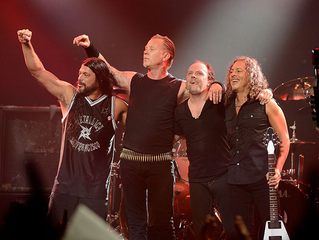 Metallica станет одним из хедлайнеров Glastonbury 2014 