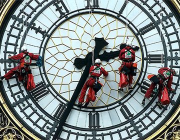 В Лондоне остановились часы Биг-Бена