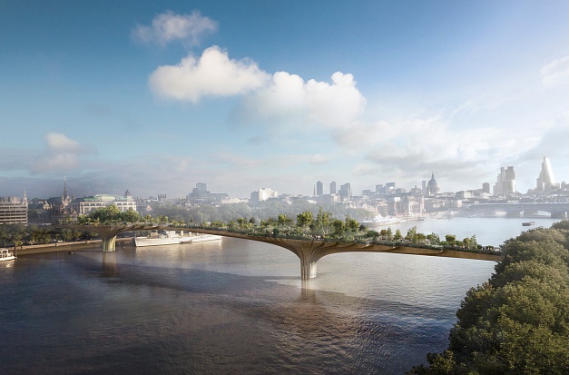 В Лондоне появится мост-сад