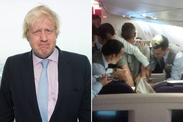 Мэр Лондона успокаивал дебошира на борту малайзийского самолета